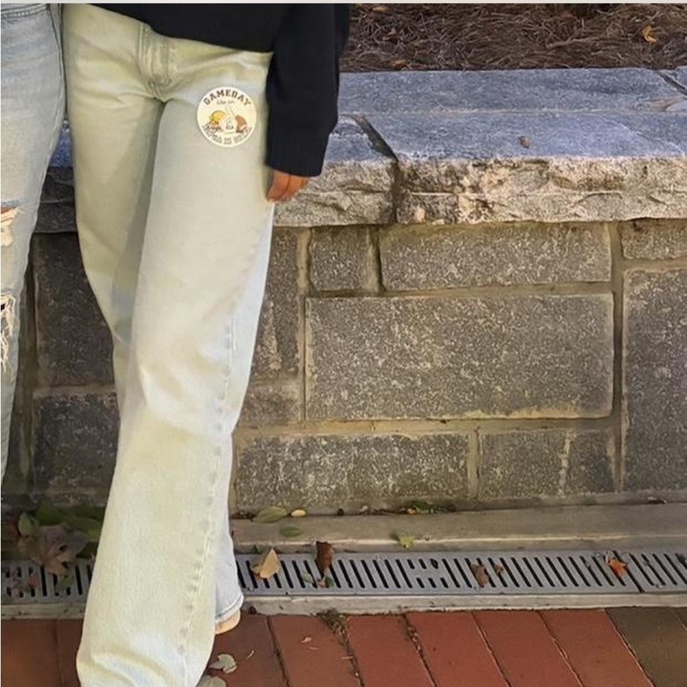 Abercrombie & Fitch Low Rise Baggy Jeans